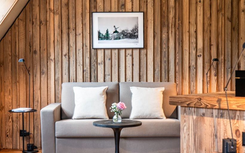 Hotelzimmer Mansard